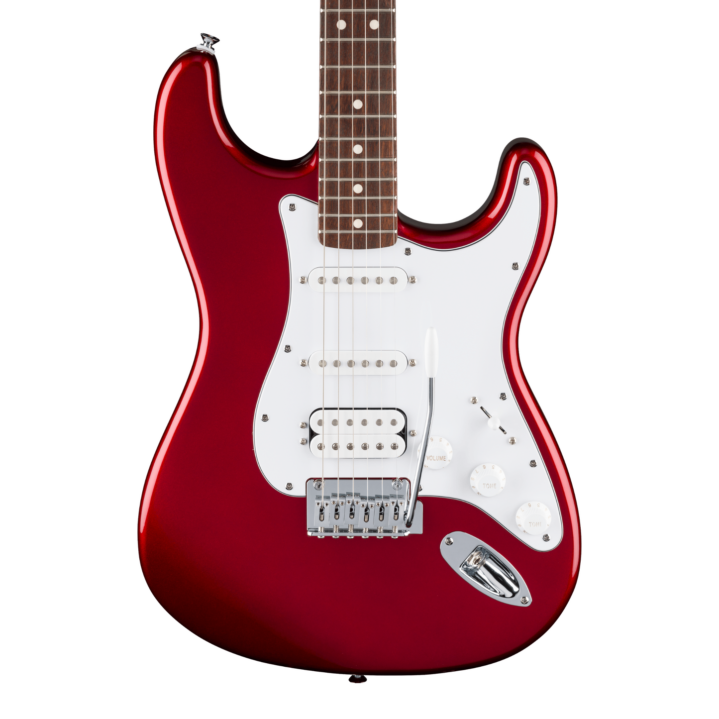 Fender Standard Stratocaster HSS Electric Guitar, Candy Cola