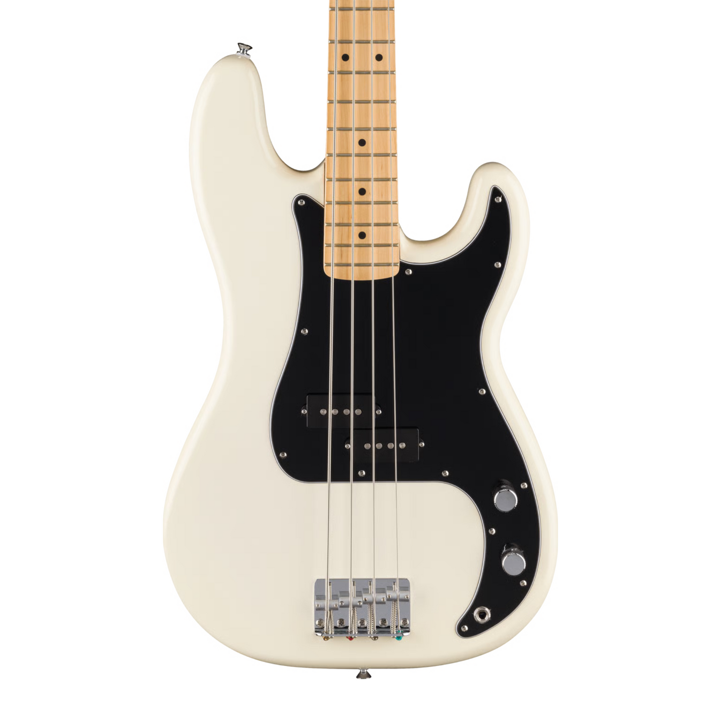 Fender Standard Precision Bass Guitar, Olympic White