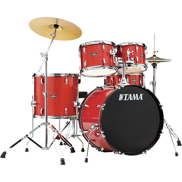 TAMA Stagestar Series 5-Piece Drum Set, Candy Red Sparkle