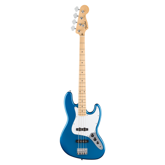 Fender Standard Jazz Bass Guitar, Aqua Marine Metallic