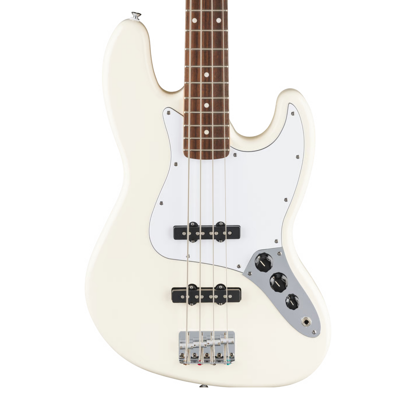 Fender Standard Jazz Bass Guitar, Olympic White