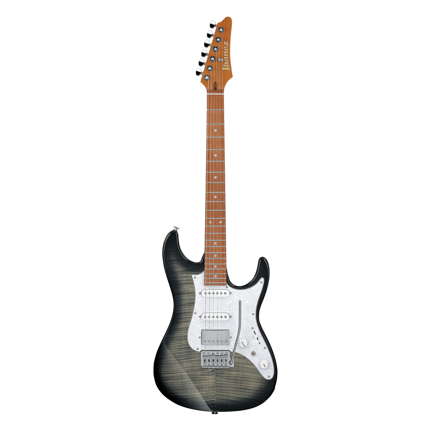 Ibanez AZ22S1F AZ Standard Series Electric Guitar, Transparent Black Sunburst
