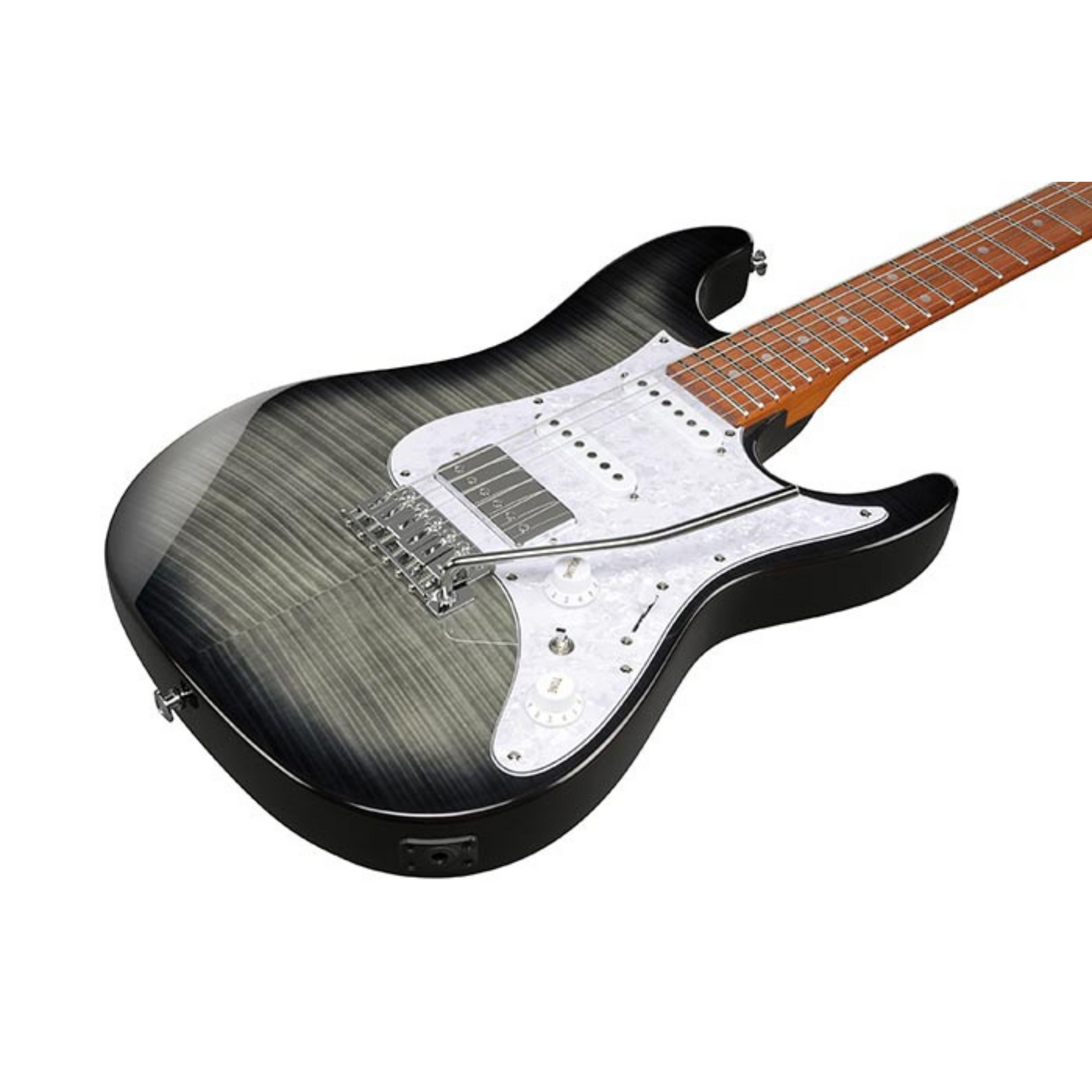 Ibanez AZ22S1F AZ Standard Series Electric Guitar, Transparent Black Sunburst