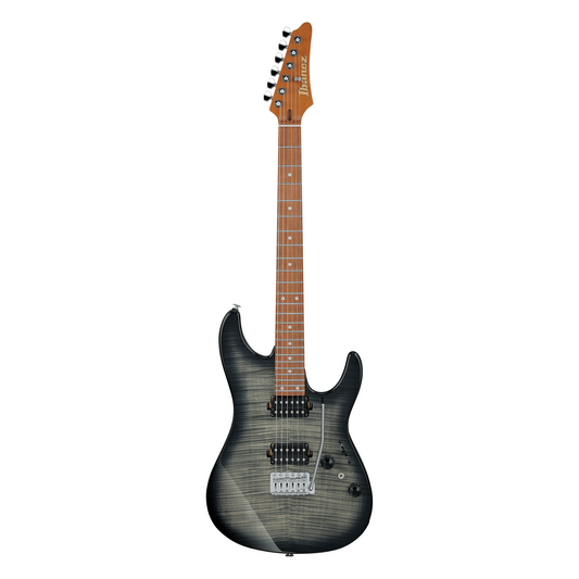 Ibanez AZ24S1F AZ Standard Series Electric Guitar, Transparent Black Sunburst
