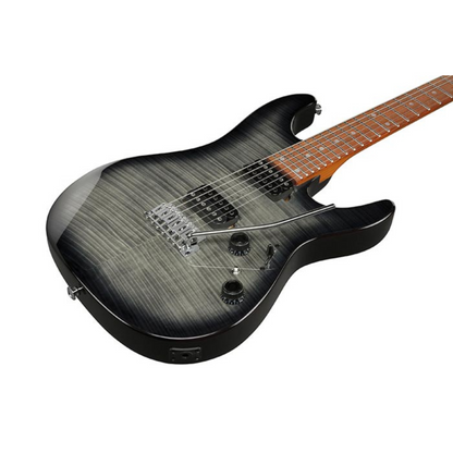 Ibanez AZ24S1F AZ Standard Series Electric Guitar, Transparent Black Sunburst