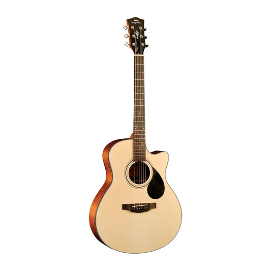 Kepma EAC Grand Auditorium Acoustic Guitar, Natural