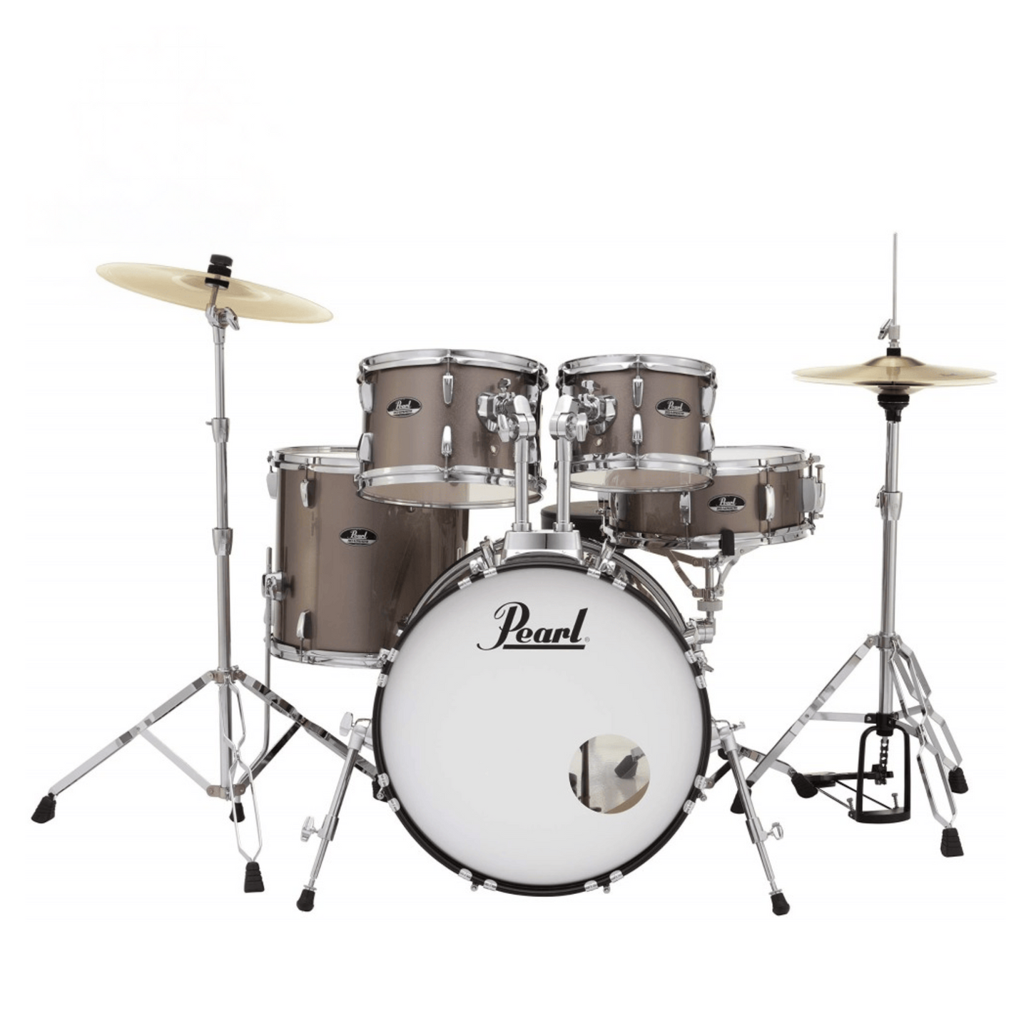 Pearl Roadshow Series 5-Piece Drum Set, Bronze Metallic