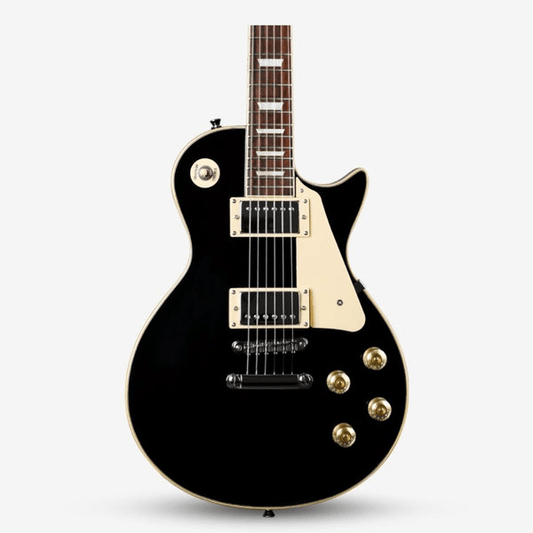 Sqoe SELP100 Les Paul Electric Guitar,  Black