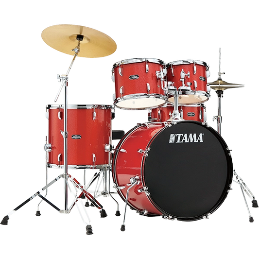 TAMA Stagestar Series 5-Piece Drum Set, Candy Red Sparkle
