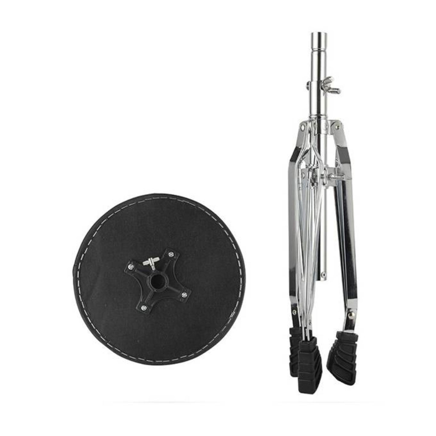 Adjustable Double Brace Drum Stool