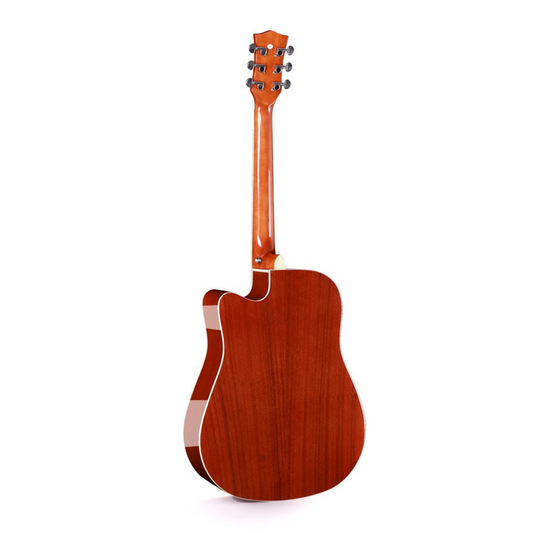 Caesar X-416C Beginner Acoustic Guitar, Natural
