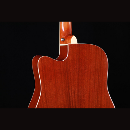 Caesar X-416C Beginner Acoustic Guitar, Natural