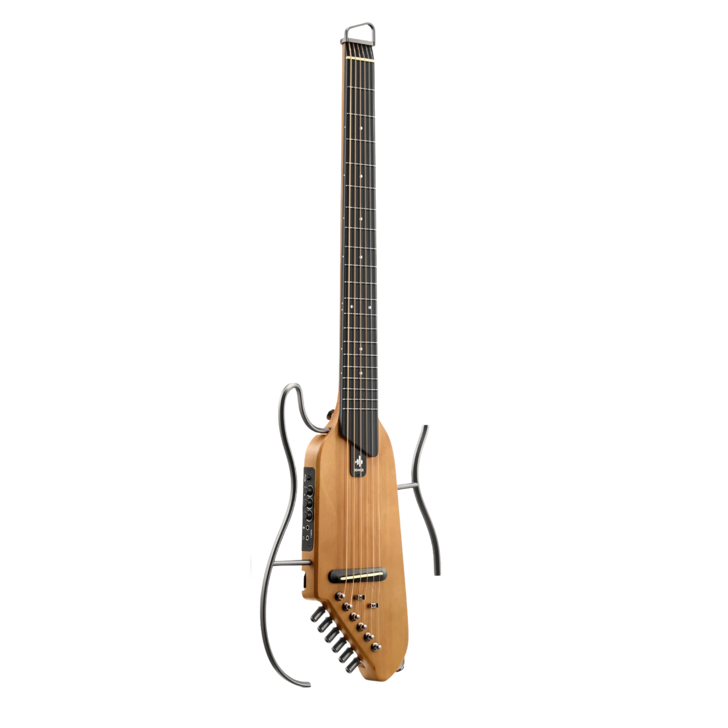 Donner HUSH-I Acoustic-Electric Guitar, Maple
