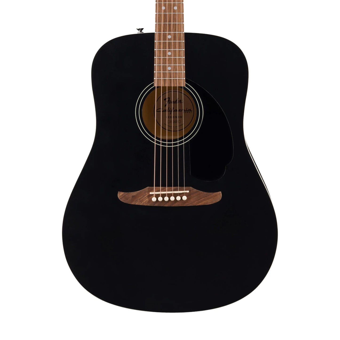Fender California Debut Redondo Acoustic Guitar, Black