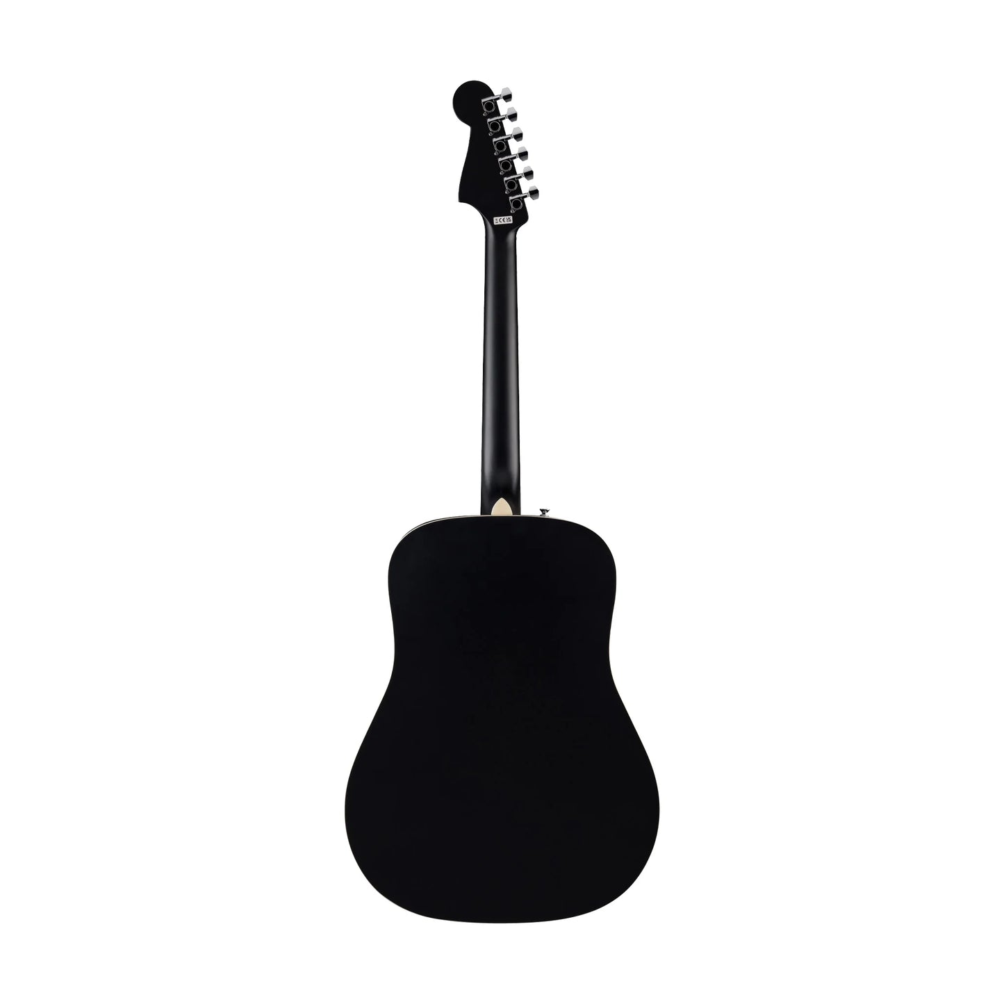 Fender California Debut Redondo Acoustic Guitar, Black