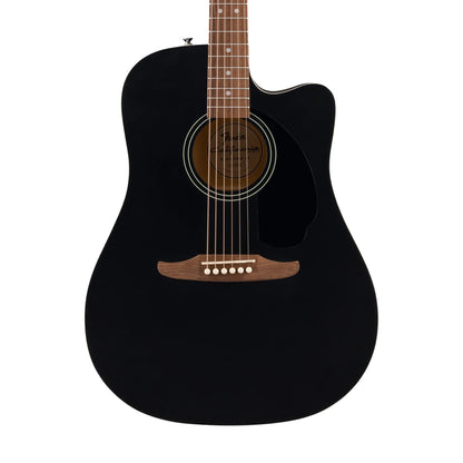 Fender California Debut Redondo CE Series Acoustic Guitar, Black