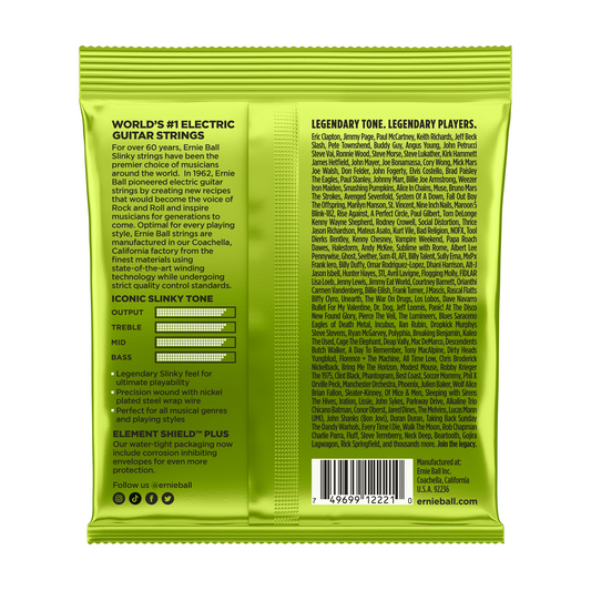 Regular Slinky Nickel Wound Electric Guitar Strings 10-46 Gauge