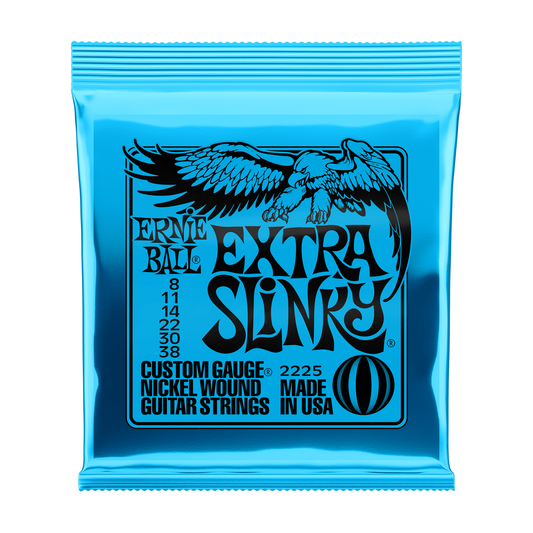 Extra Slinky Nickel Wound Electric Guitar Strings 8-38 Gauge