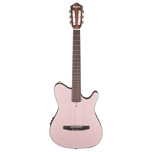 Ibanez FRH10N FRH Series Acoustic Electric Guitar, Rose Gold Metallic Flat