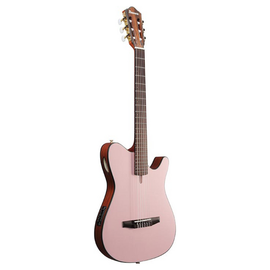 Ibanez FRH10N FRH Series Acoustic Electric Guitar, Rose Gold Metallic Flat