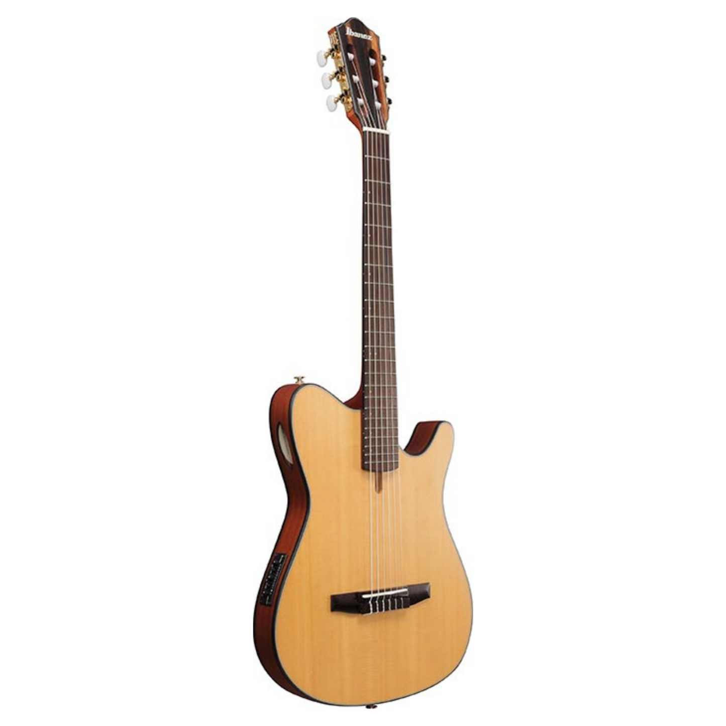 Ibanez FRH10N FRH Series Acoustic Electric Guitar, Natural Flat