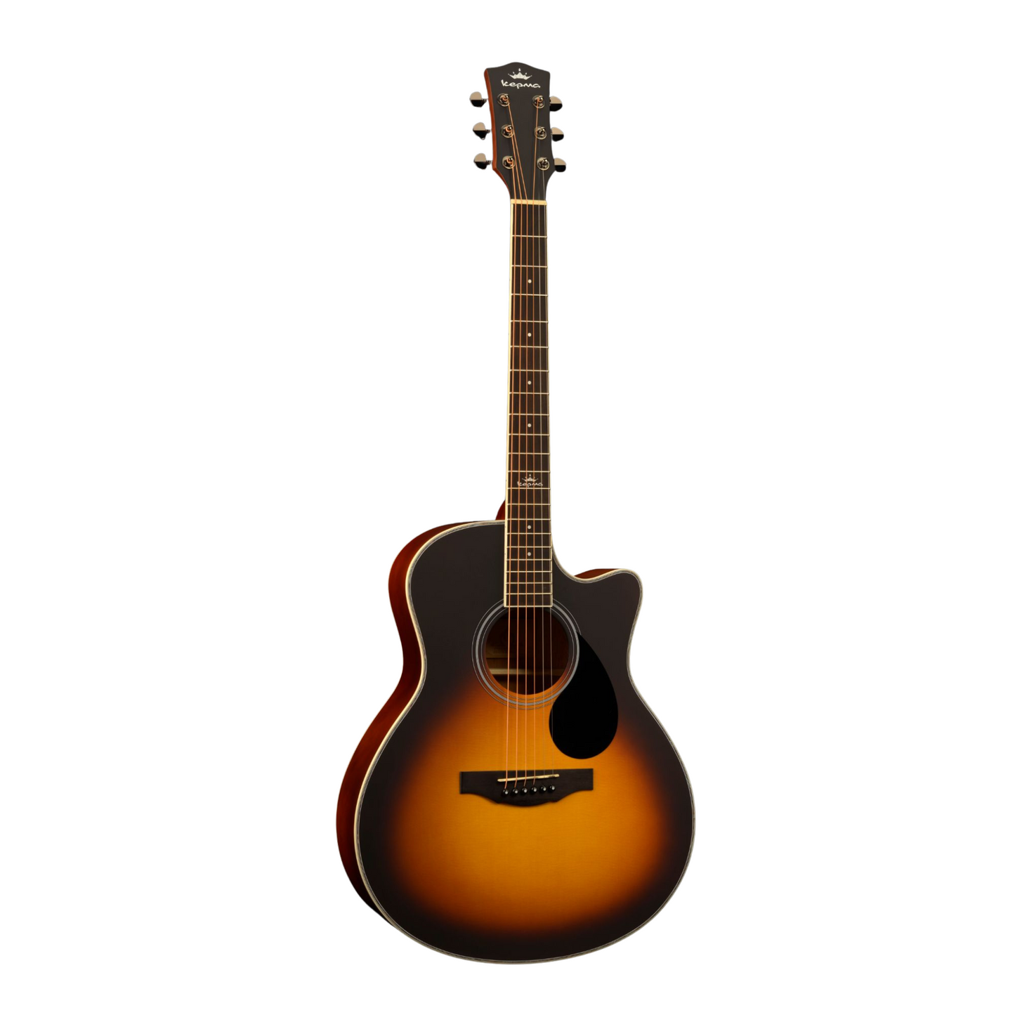 Kepma A1C Grand Auditorium Acoustic Guitar, Sunburst