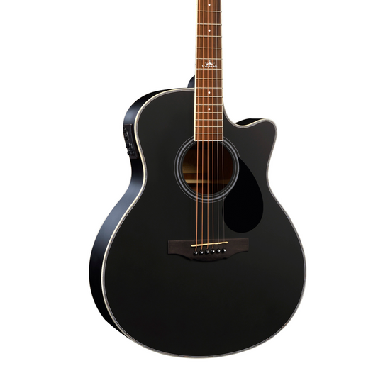 Kepma A1CE Grand Auditorium Electric-Acoustic Guitar w/ K1 EQ, Black
