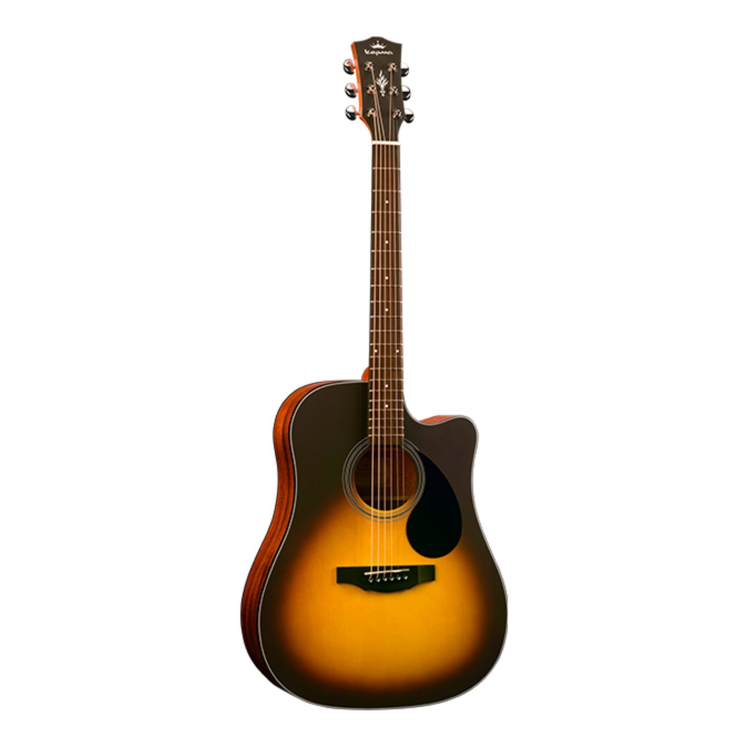 Kepma EDC Dreadnought Acoustic Guitar, Sunburst