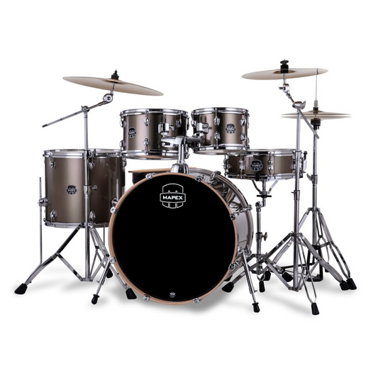 Mapex Venus 5-Pcs Acoustic Drum Kit, Copper Metallic
