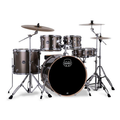 Mapex Venus 5-Pcs Acoustic Drum Kit, Copper Metallic