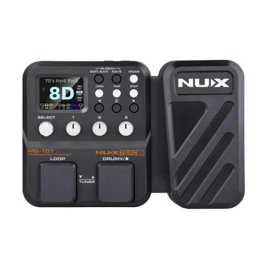 NUX MG-101 Modelling Guitar Processor Multi-Effect Pedal