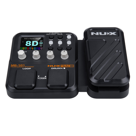 NUX MG-101 Modelling Guitar Processor Multi-Effect Pedal