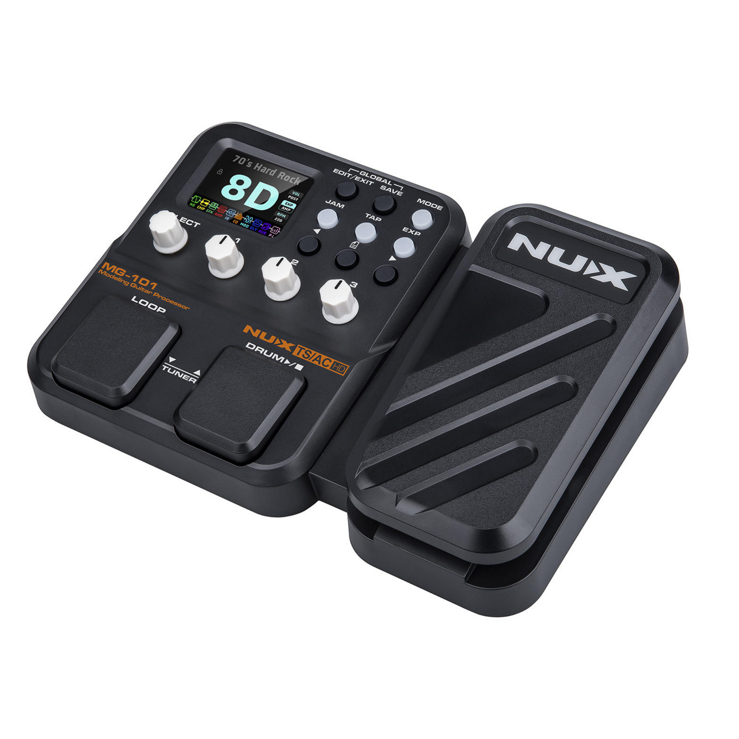 NUX MG-101 Modelling Guitar Processor Multi-Effect Pedal