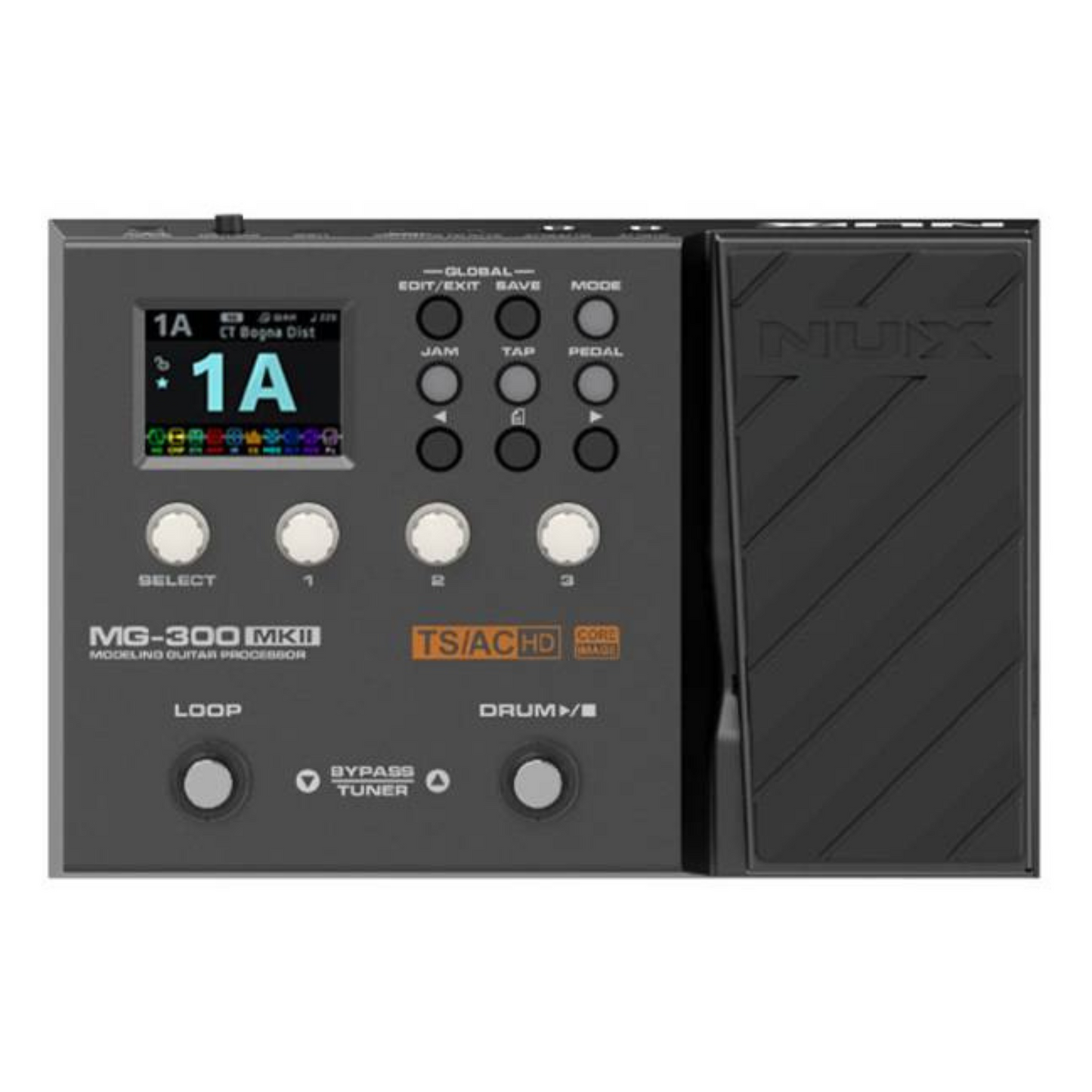 NUX MG-300 MKII Modelling Guitar Processor Multi-Effect Pedal