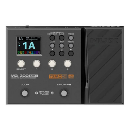 NUX MG-300 MKII Modelling Guitar Processor Multi-Effect Pedal