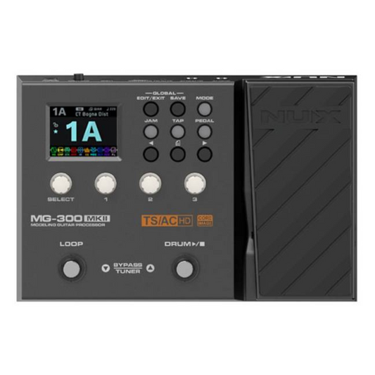 NUX MG-300 MKII Modelling Guitar Processor Multi-Effect Pedal