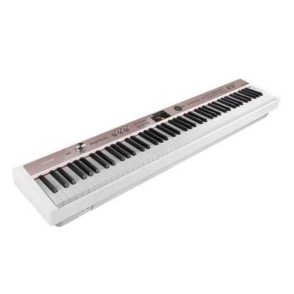NUX NPK-20 88-Key Portable Digital Piano Full Set, White
