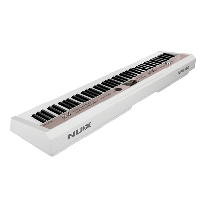 NUX NPK-20 88-Key Portable Digital Piano Full Set, White
