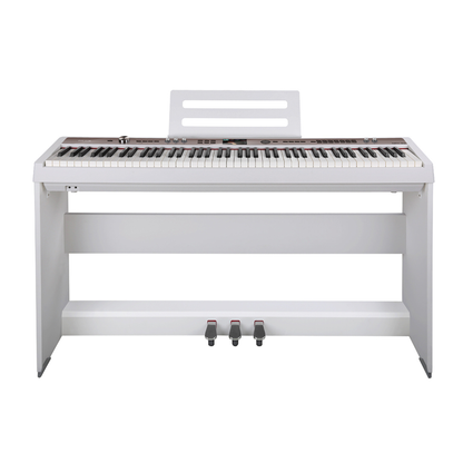 NUX NPK-20 88-Key Portable Digital Piano Full Set, White