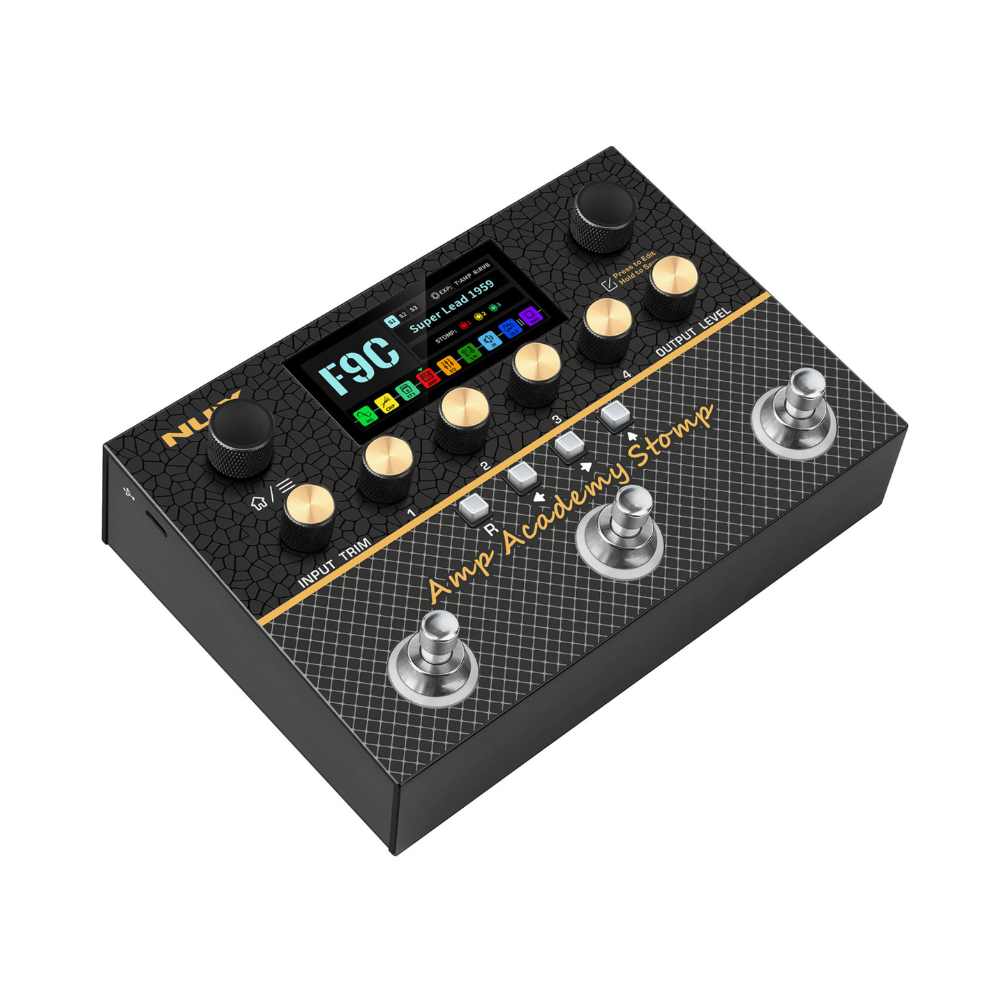 NUX Amp Academy Stomp Compact Modeler Pedal
