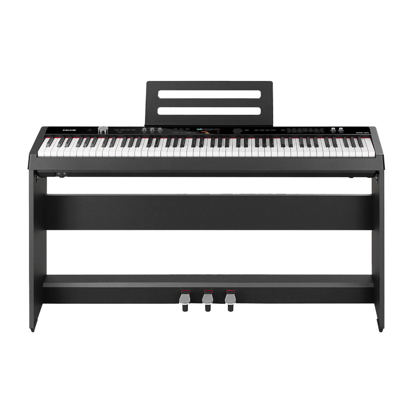 NUX NPK-20 88-Key Portable Digital Piano Full Set, Black