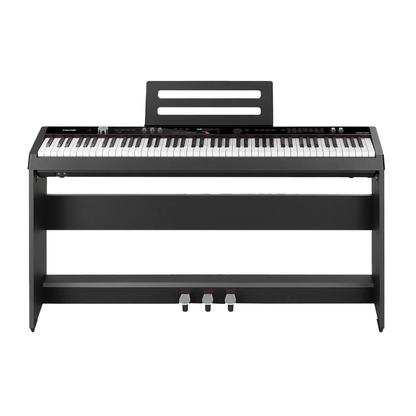 NUX NPK-20 88-Key Portable Digital Piano Full Set, Black