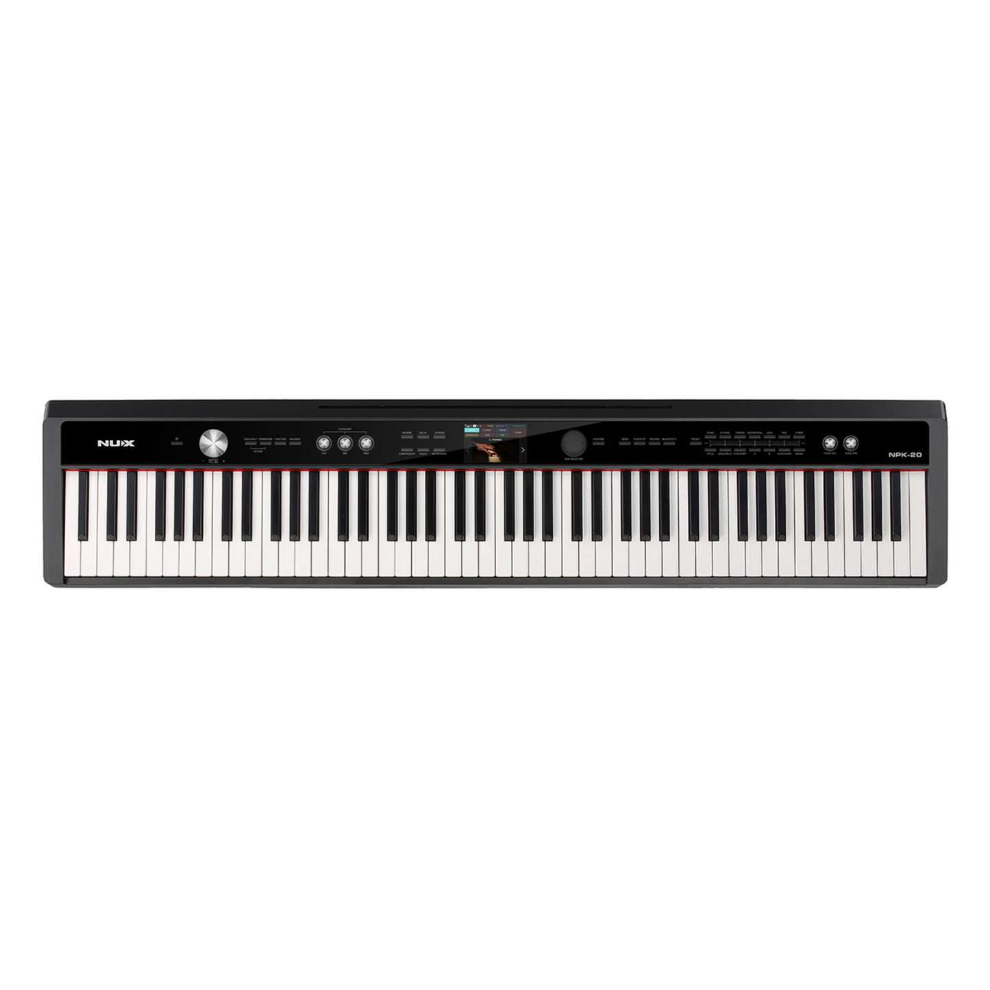 NUX NPK-20 88-Key Portable Digital Piano Full Set, Black