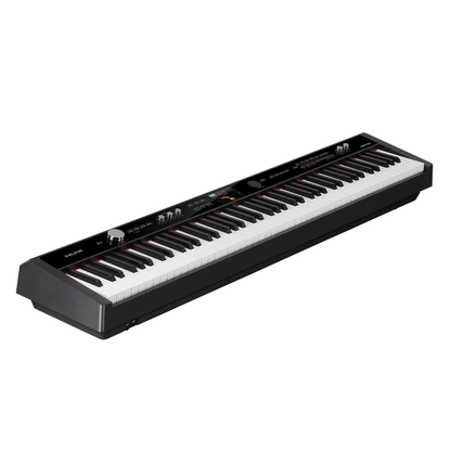 NUX NPK-20 88-Key Portable Digital Piano Full Set, Black