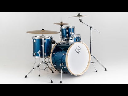 Dixon Spark Standard 5-pcs Acoustic Drum Kit, Misty Black