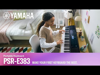 Yamaha Keyboards PSR-E383 61-Keys Portable Keyboard