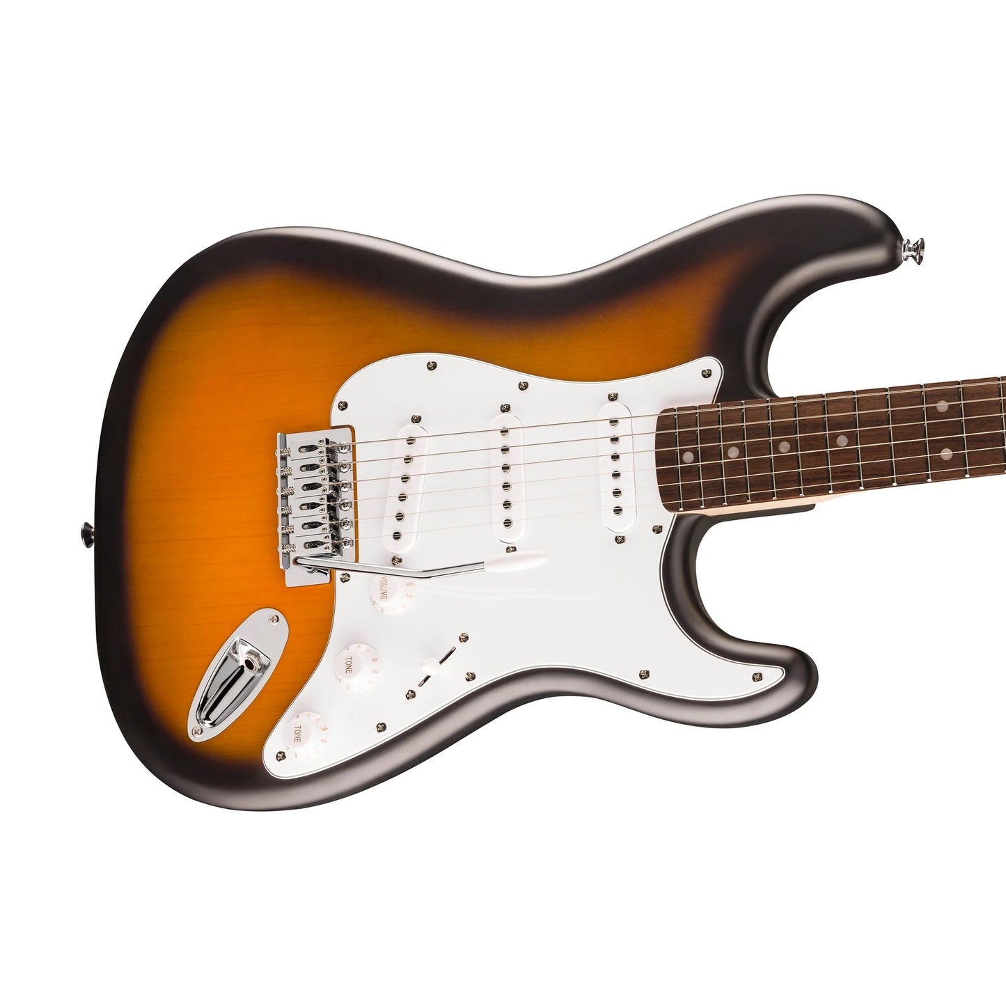 Squier Debut Series Stratocaster Electric Guitar, 2-Colour Sunburst