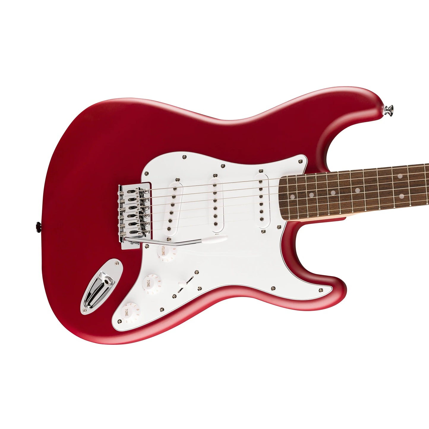 Squier Debut Series Stratocaster Electric Guitar, Dakota Red