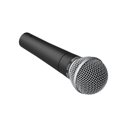 Shure SM58-LC Dynamic Vocal Microphone with Mic Clamp and Pouch