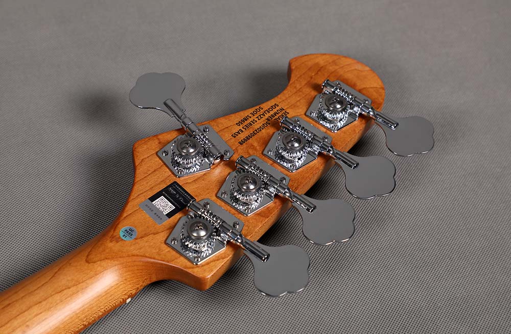 Sqoe SJB650 5-String Jazz Bass Guitar, Sunburst